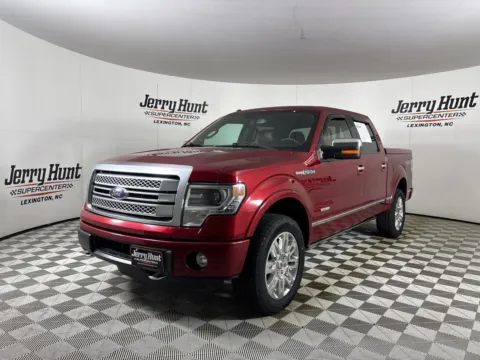 Red 2014 Ford F-150 Platinum for sale in Lexington, NC