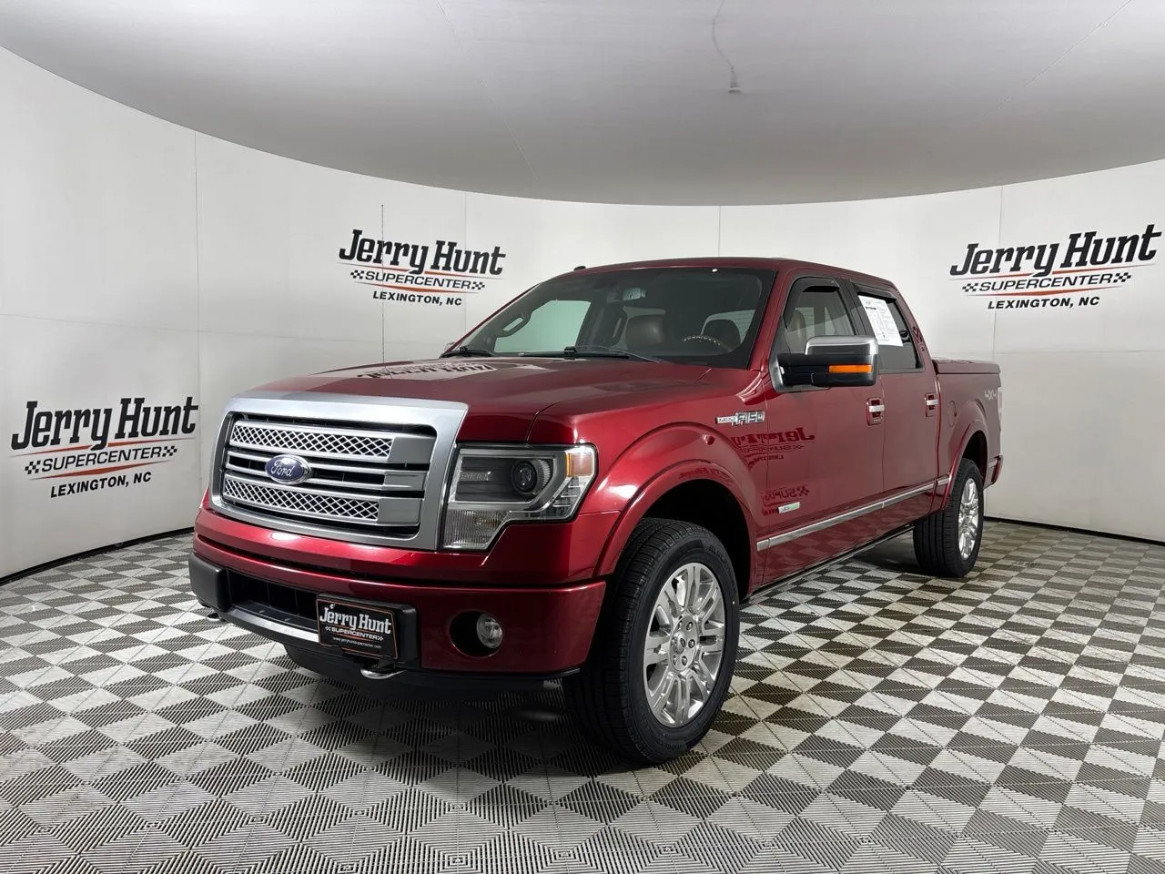 Red 2014 Ford F-150 Platinum for sale in Lexington, NC