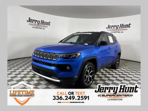 Blue 2025 Jeep Compass Limited for sale in Lexington, NC