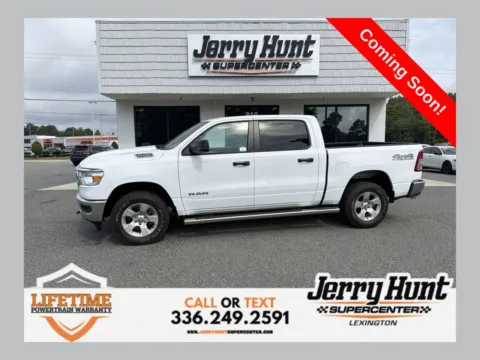 White 2024 Ram 1500 Big Horn/Lone Star for sale in Lexington, NC