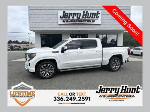 White 2023 GMC Sierra 1500 Denali for sale in Lexington, NC