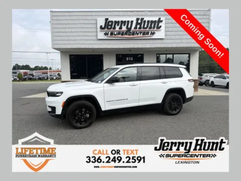 White 2024 Jeep Grand Cherokee L Altitude X for sale in Lexington, NC