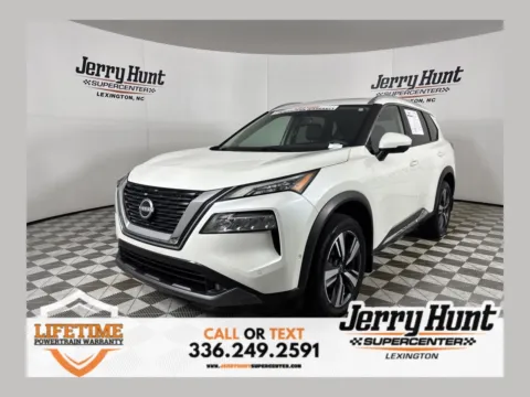 White 2023 Nissan Rogue SL for sale in Lexington, NC