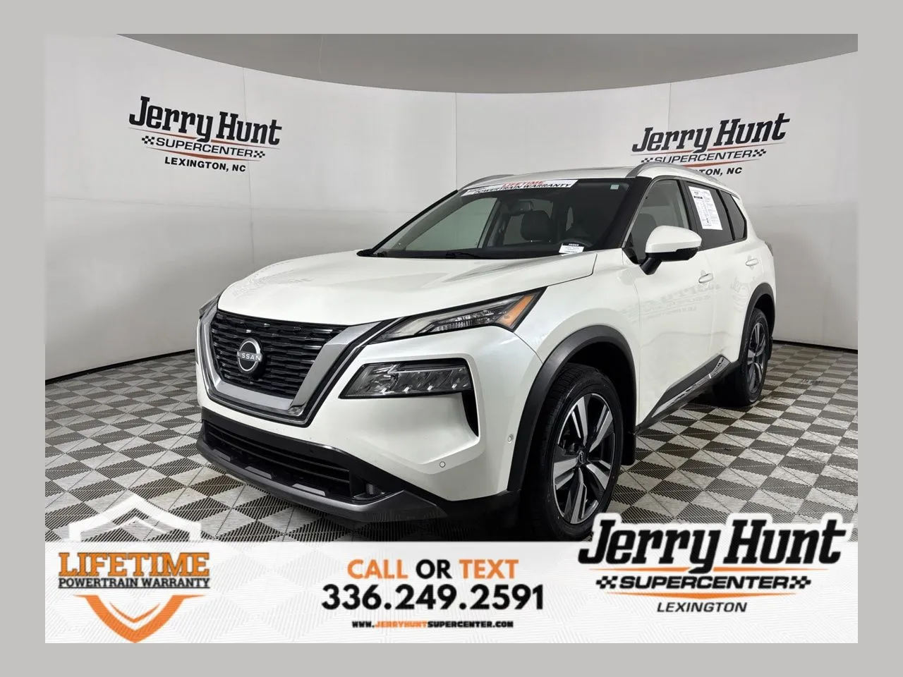 White 2023 Nissan Rogue SL for sale in Lexington, NC