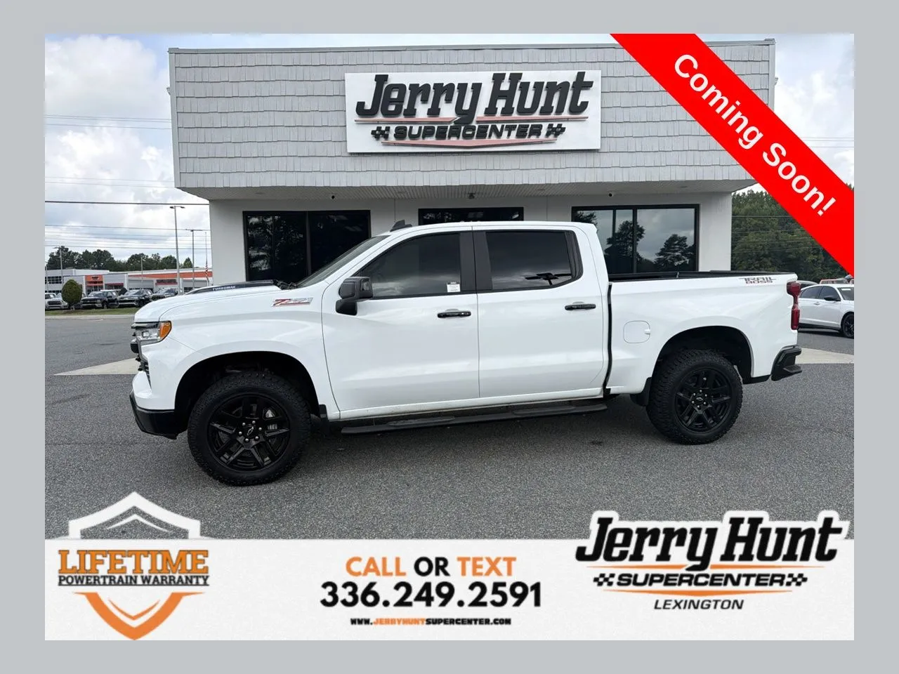White 2025 Chevrolet Silverado 1500 LT Trail Boss for sale in Lexington, NC