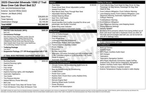 More photos of 2025 Chevrolet Silverado 1500 LT Trail Boss at Jerry Hunt Supercenter - Lexington, NC