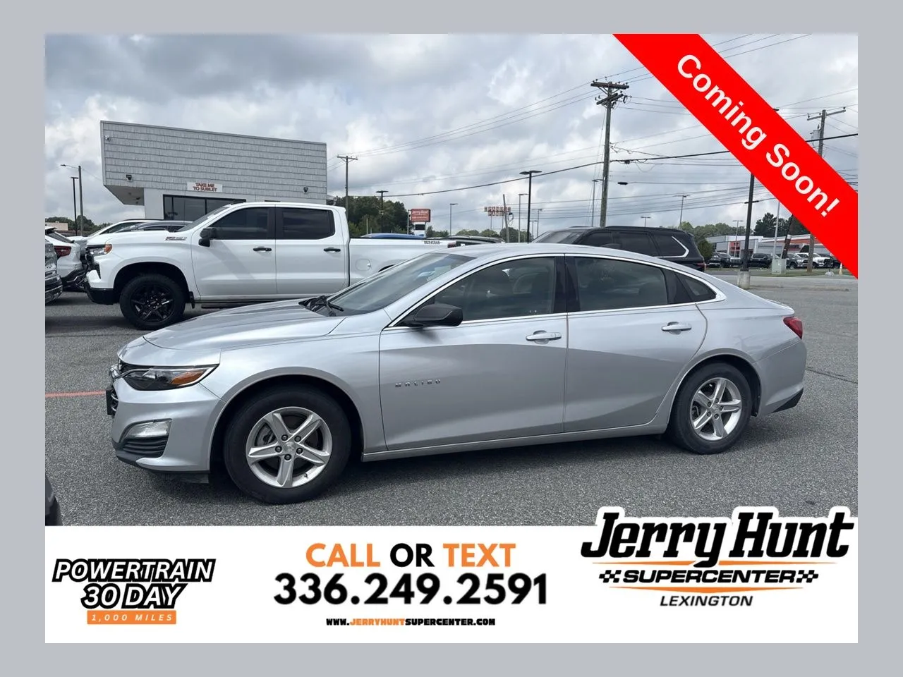 Silver 2020 Chevrolet Malibu LS for sale in Lexington, NC