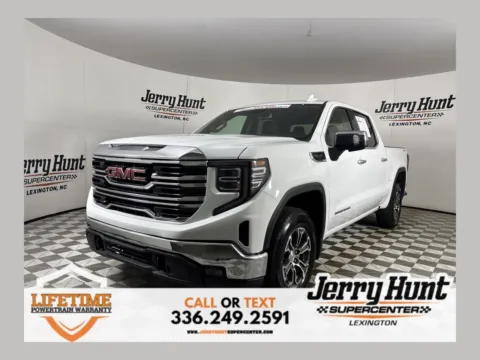 White 2025 GMC Sierra 1500 SLT for sale in Lexington, NC