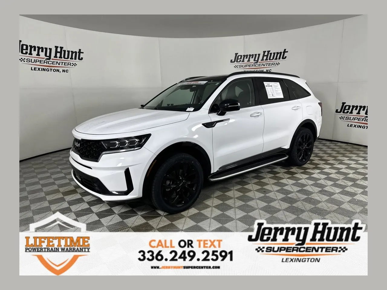 White 2023 Kia Sorento SX for sale in Lexington, NC