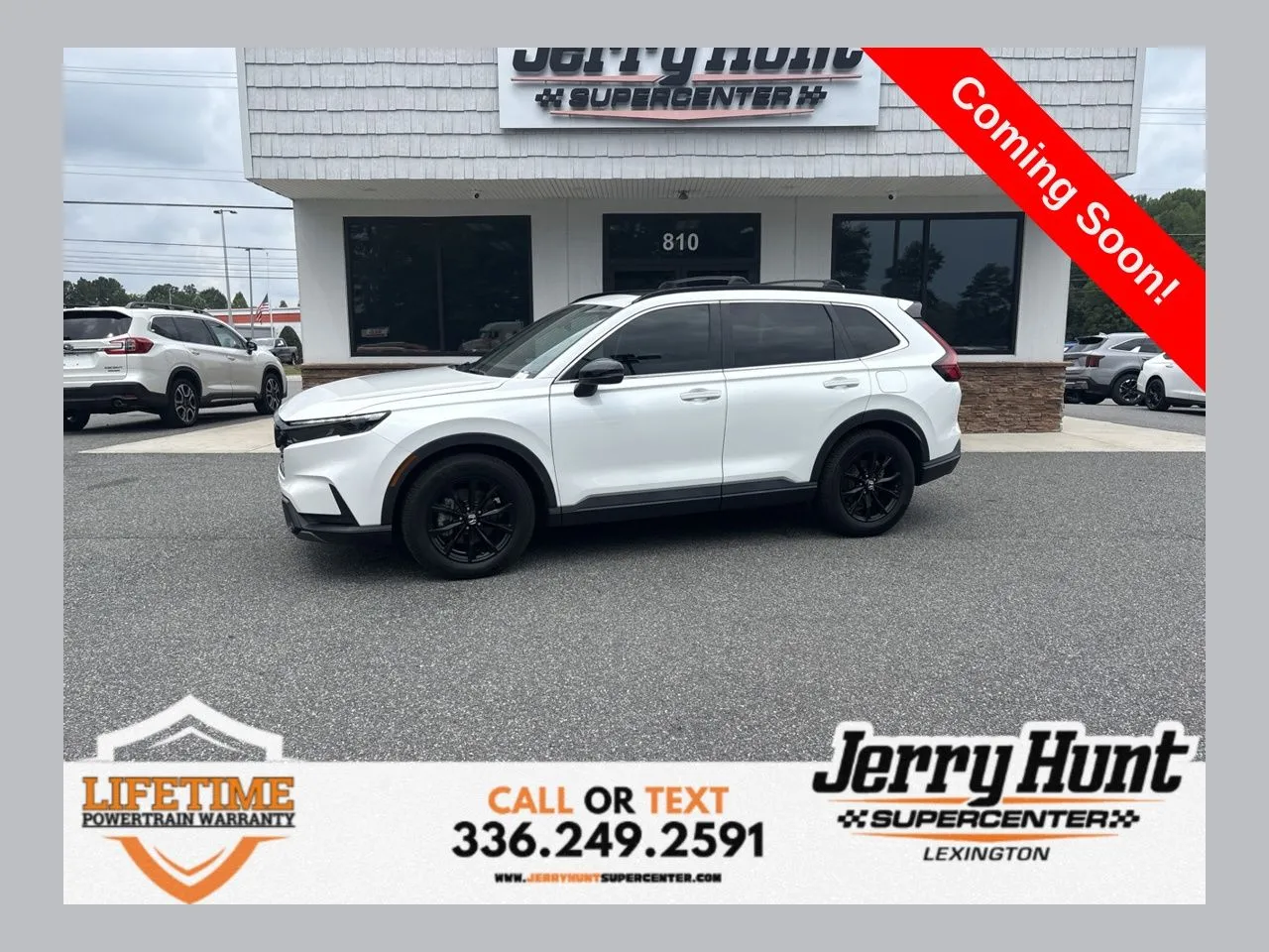 White 2024 Honda CR-V Hybrid Sport-L for sale in Lexington, NC