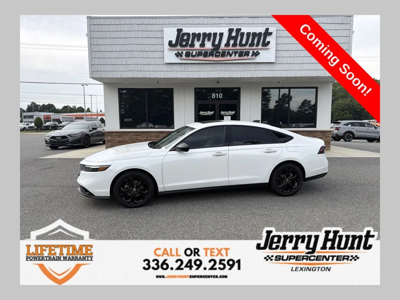 White 2025 Honda Accord SE for sale in Lexington, NC