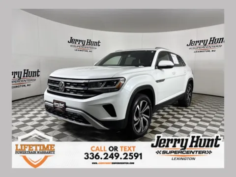 White 2023 Volkswagen Atlas Cross Sport 3.6L V6 SEL for sale in Lexington, NC