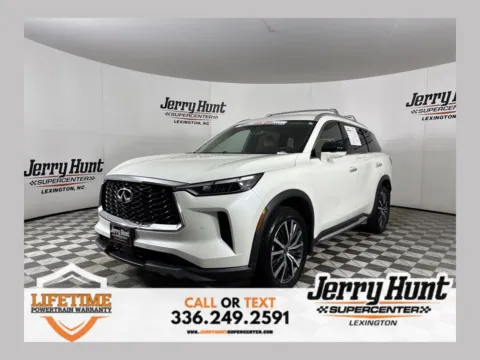 White 2023 INFINITI QX60 Sensory for sale in Lexington, NC