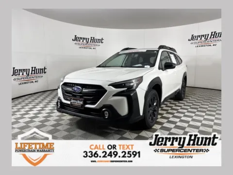 White 2024 Subaru Outback Onyx Edition for sale in Lexington, NC