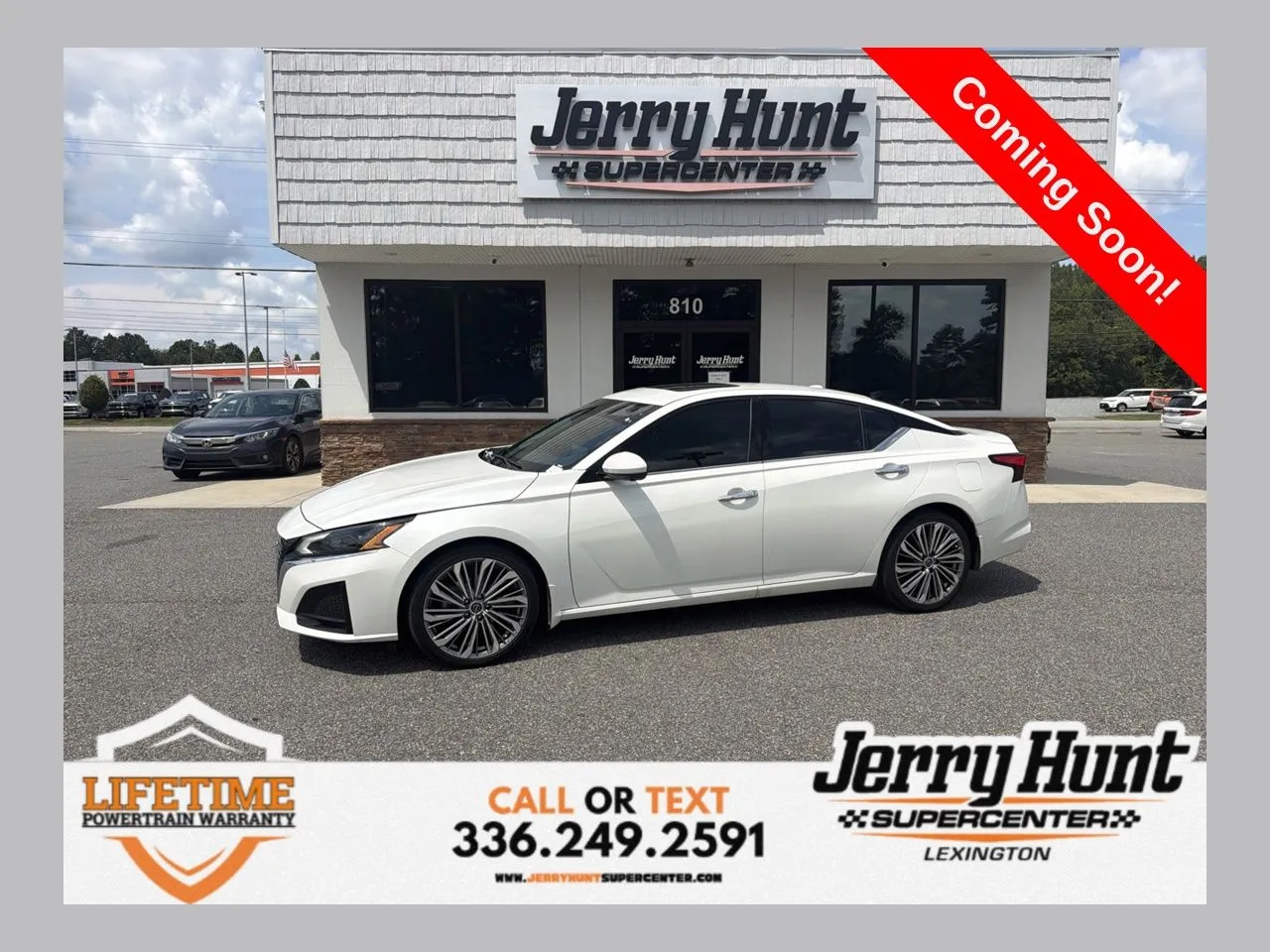White 2023 Nissan Altima 2.5 SL for sale in Lexington, NC