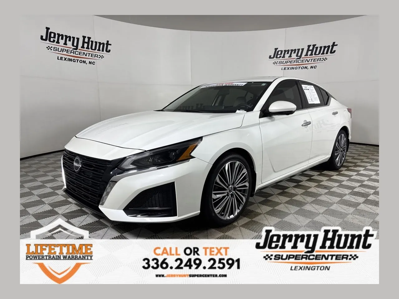 White 2023 Nissan Altima 2.5 SL for sale in Lexington, NC