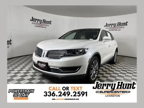 White 2016 Lincoln MKX Reserve for sale in Lexington, NC