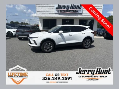 White 2025 Chevrolet Blazer LT for sale in Lexington, NC