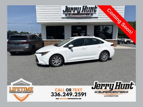 White 2025 Toyota Corolla LE for sale in Lexington, NC