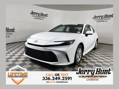 White 2025 Toyota Camry LE for sale in Lexington, NC