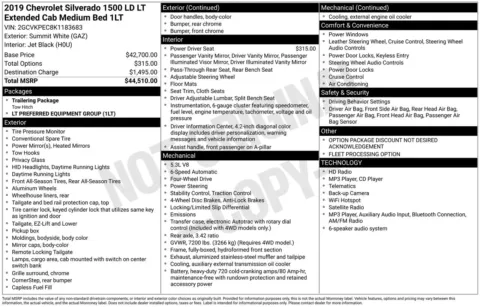 Another view of 2019 Chevrolet Silverado 1500 LD LT for sale in Lexington, NC at Jerry Hunt Supercenter - Lexington