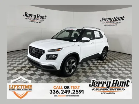 White 2025 Hyundai Venue SEL for sale in Lexington, NC