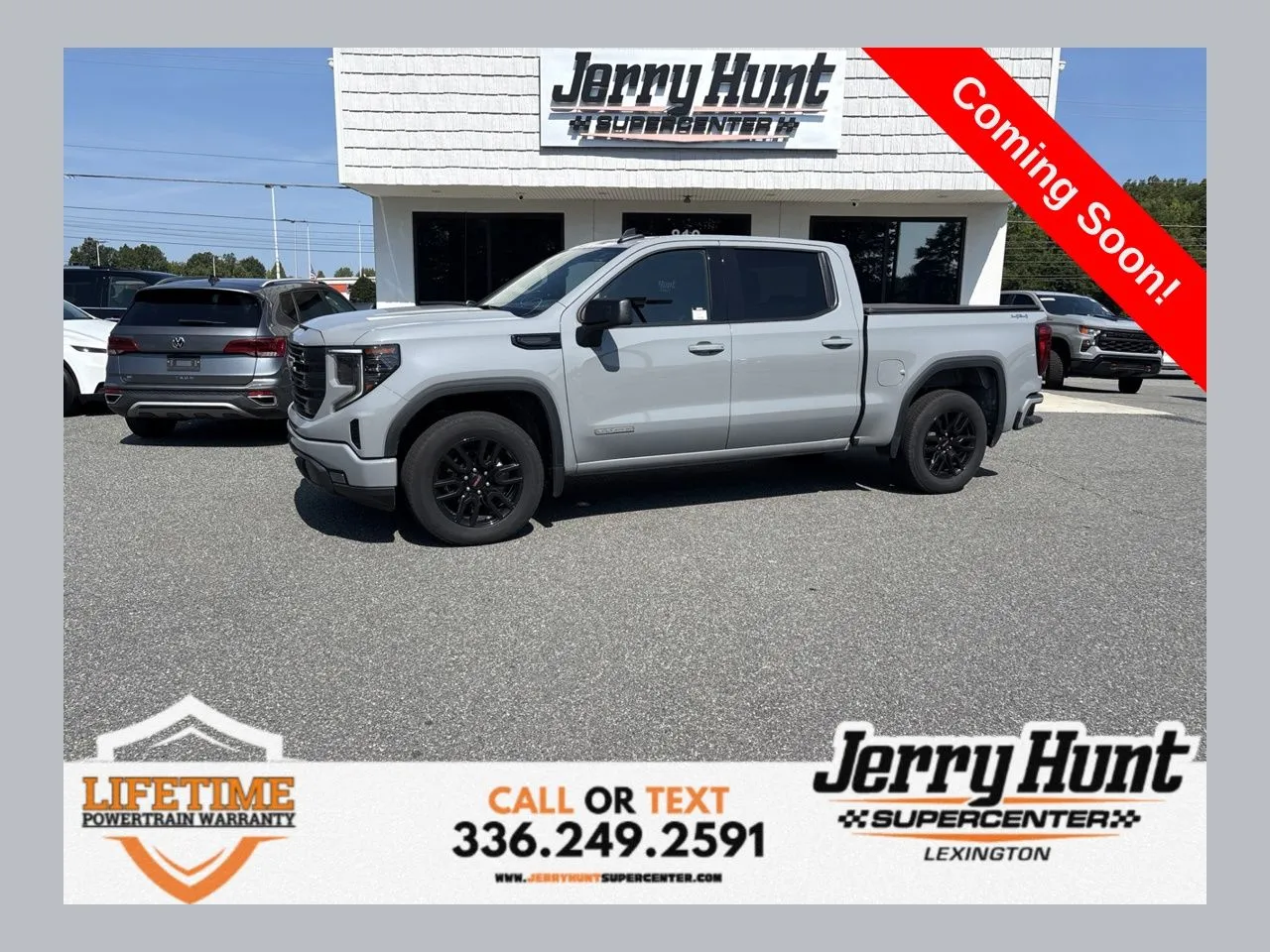 Gray 2024 GMC Sierra 1500 Elevation for sale in Lexington, NC