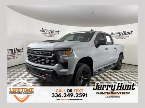 Gray 2025 Chevrolet Silverado 1500 Custom Trail Boss for sale in Lexington, NC