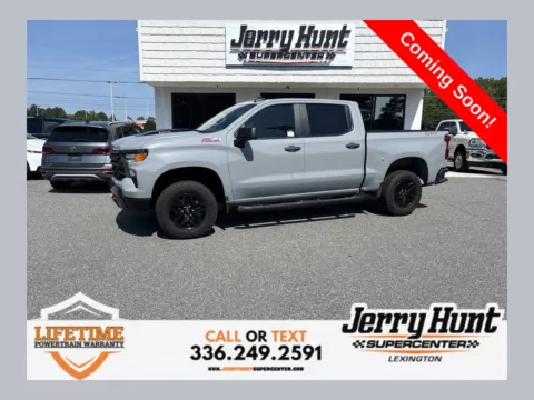 Gray 2025 Chevrolet Silverado 1500 Custom Trail Boss for sale in Lexington, NC