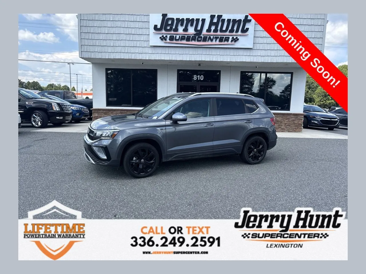 Gray 2023 Volkswagen Taos 1.5T SE for sale in Lexington, NC