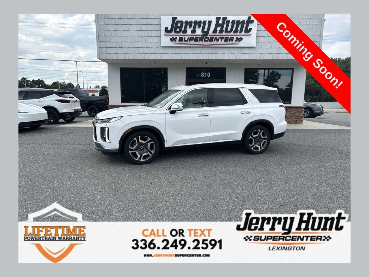 White 2024 Hyundai Palisade SEL for sale in Lexington, NC