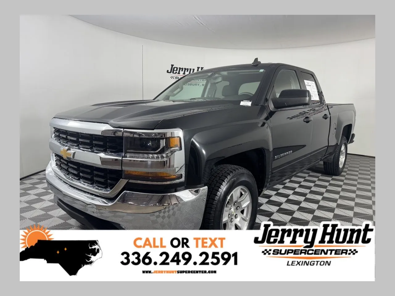 Black 2018 Chevrolet Silverado 1500 LT for sale in Lexington, NC
