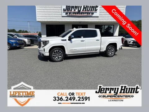 White 2023 GMC Sierra 1500 Denali for sale in Lexington, NC