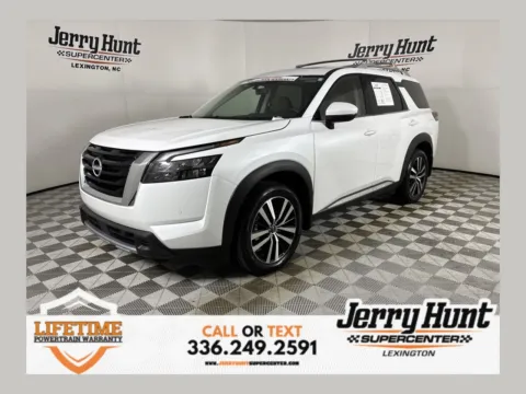 White 2025 Nissan Pathfinder Platinum for sale in Lexington, NC