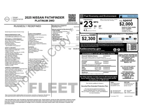 More photos of 2025 Nissan Pathfinder Platinum at Jerry Hunt Supercenter - Lexington, NC