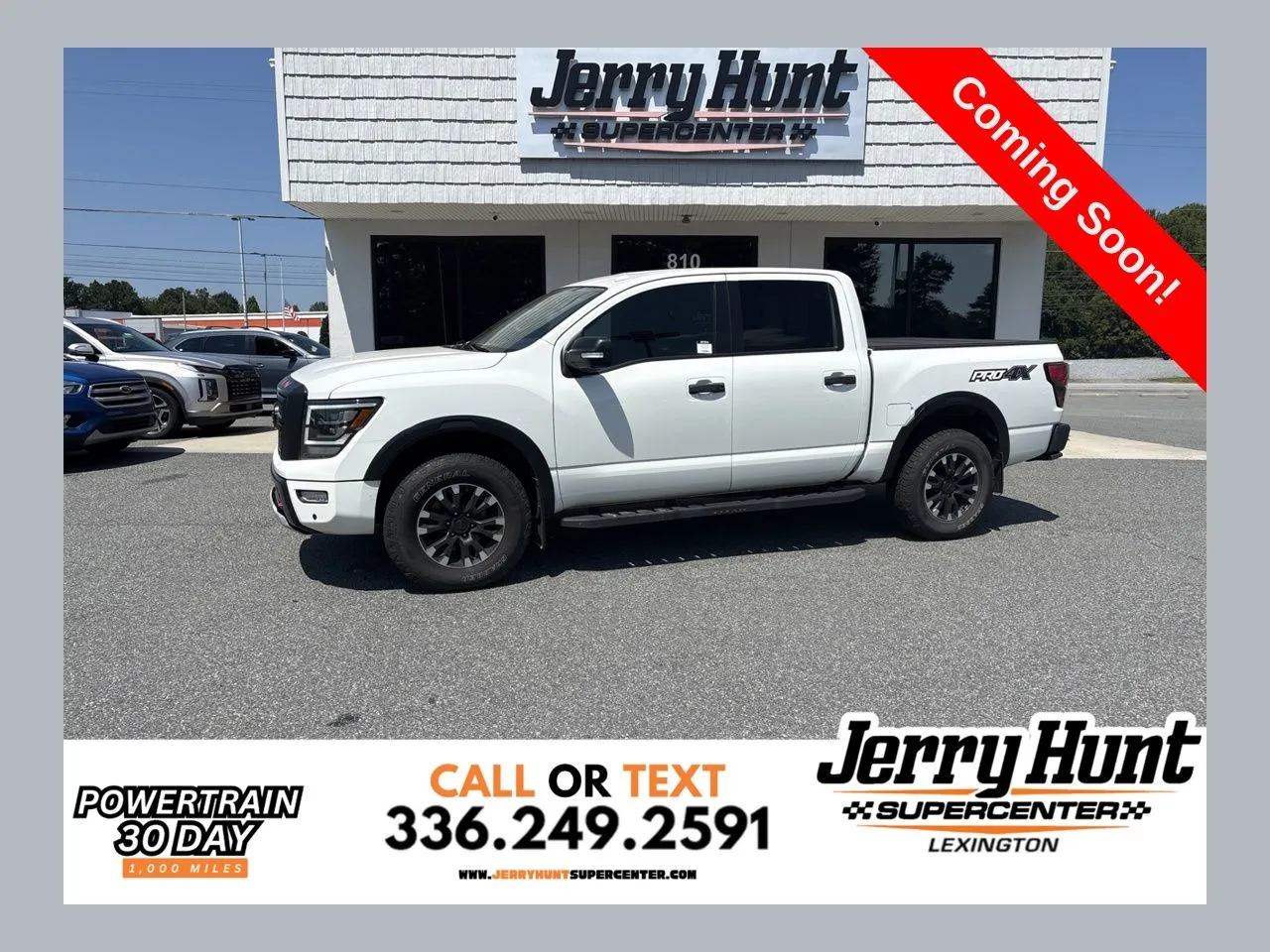 White 2020 Nissan Titan PRO-4X for sale in Lexington, NC