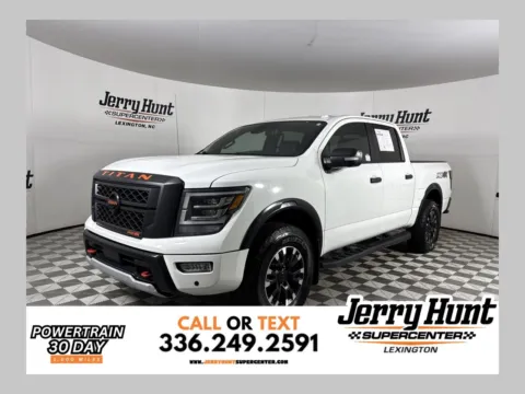 White 2020 Nissan Titan PRO-4X for sale in Lexington, NC