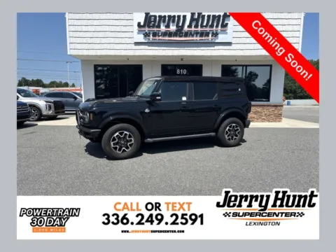 Black 2021 Ford Bronco Outer Banks for sale in Lexington, NC