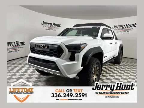 White 2025 Toyota Tacoma Hybrid Trailhunter for sale in Lexington, NC
