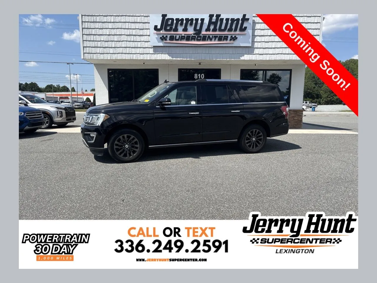 Black 2021 Ford Expedition Max Limited for sale in Lexington, NC