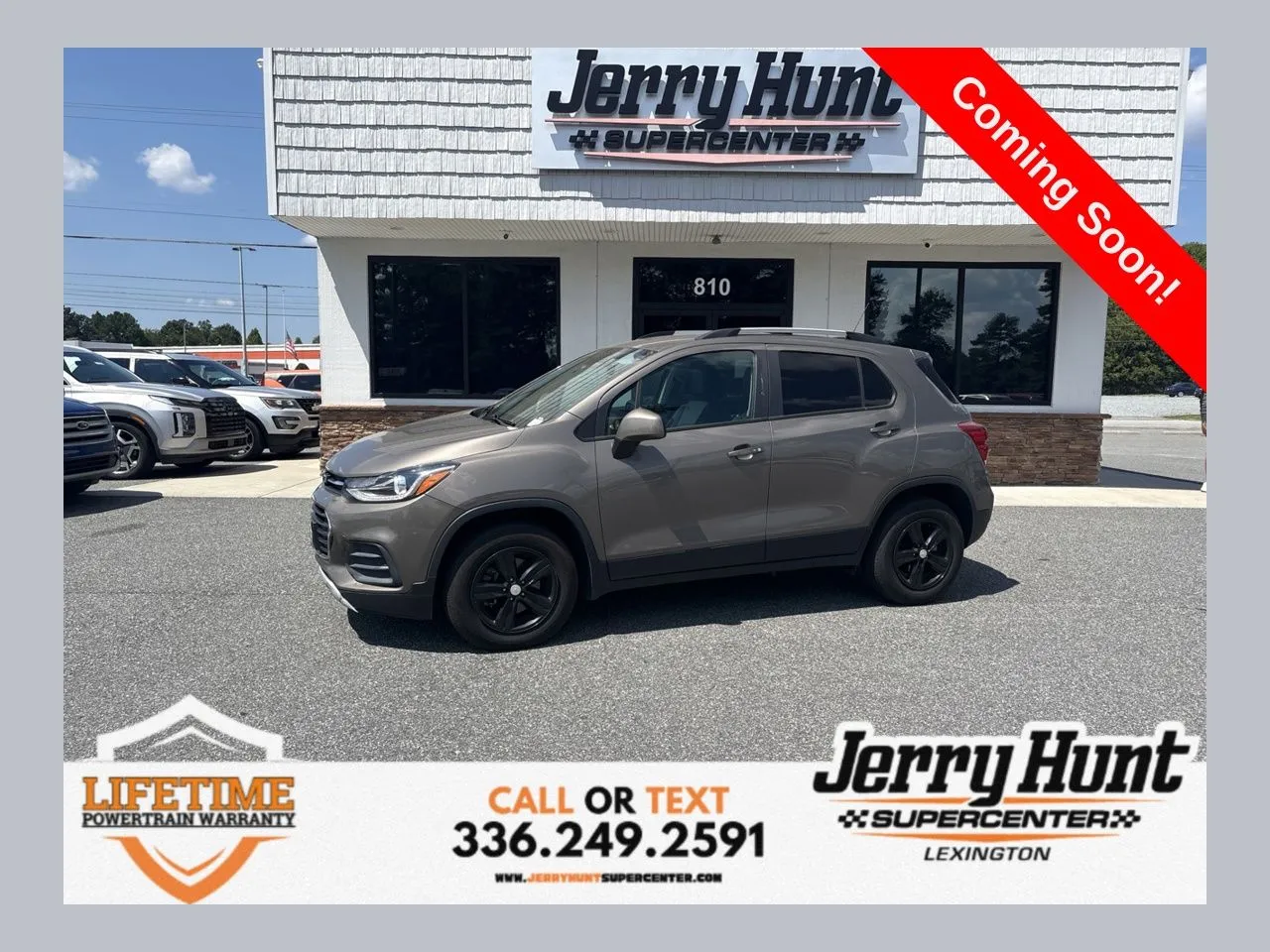 Gray 2022 Chevrolet Trax LT for sale in Lexington, NC