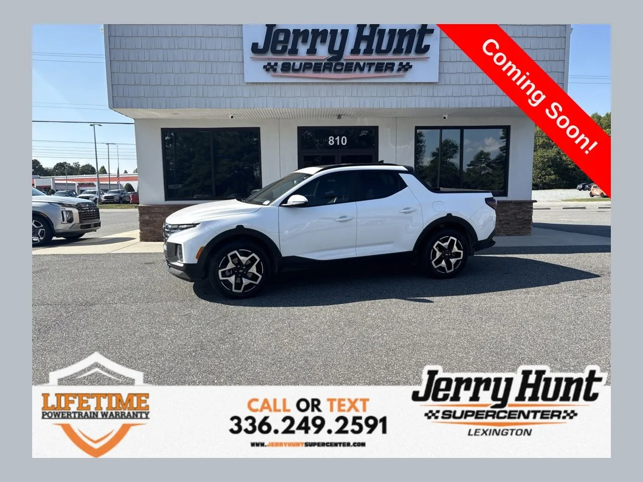 White 2023 Hyundai Santa Cruz Limited for sale in Lexington, NC