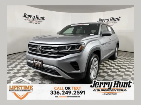Silver 2023 Volkswagen Atlas Cross Sport 3.6L V6 SE w/Technology for sale in Lexington, NC