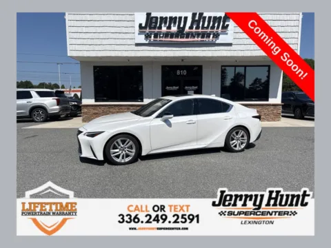 White 2024 Lexus IS 300 for sale in Lexington, NC
