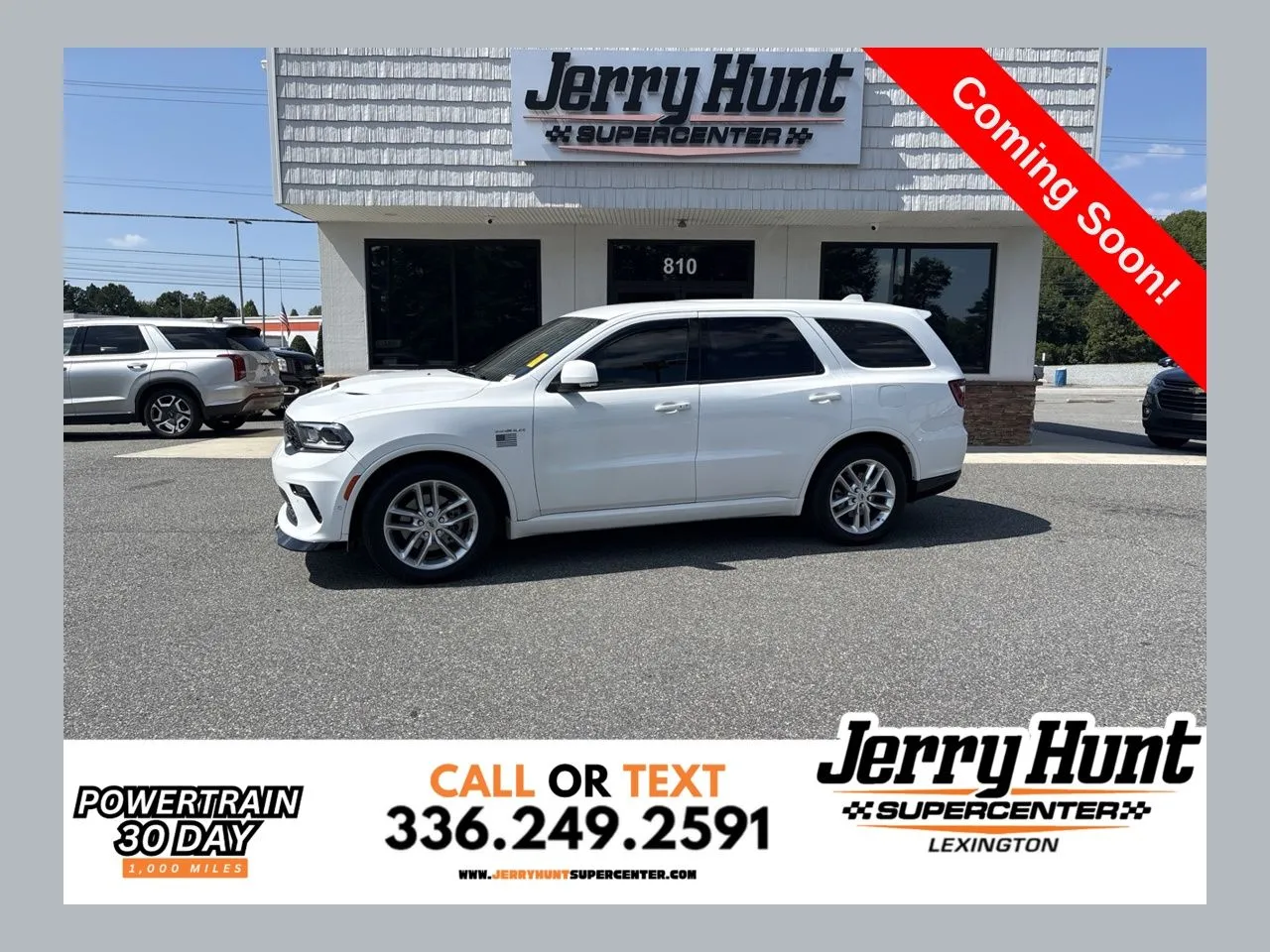 White 2021 Dodge Durango R/T for sale in Lexington, NC