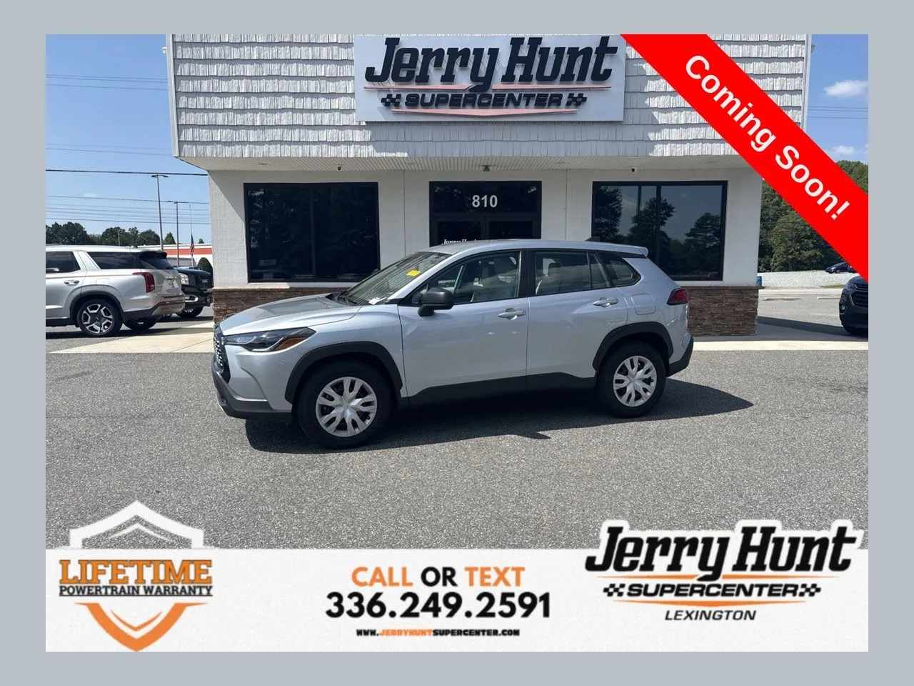 Silver 2025 Toyota Corolla Cross L for sale in Lexington, NC