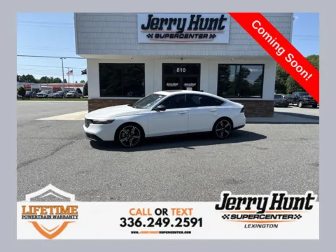 White 2024 Honda Accord Hybrid Sport for sale in Lexington, NC
