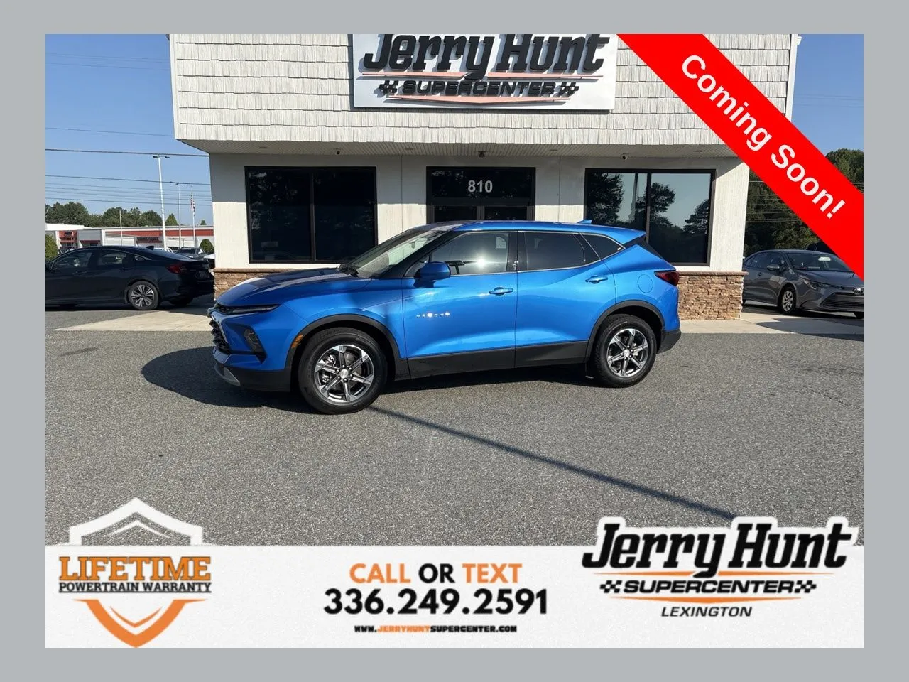 Blue 2025 Chevrolet Blazer LT for sale in Lexington, NC