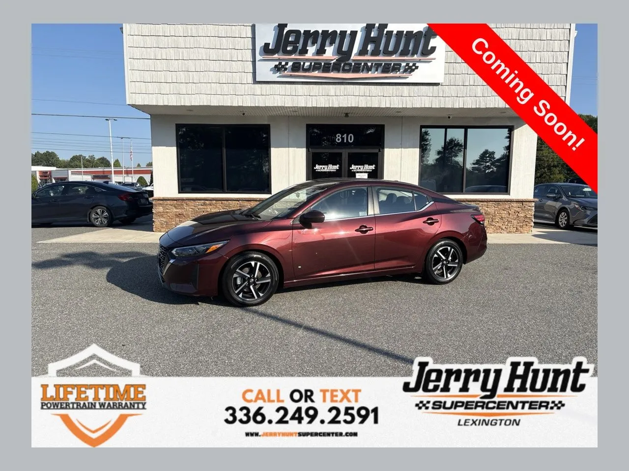 Red 2025 Nissan Sentra SV for sale in Lexington, NC