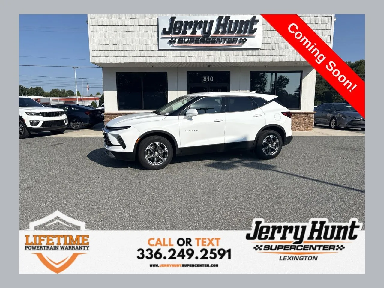 White 2025 Chevrolet Blazer LT for sale in Lexington, NC